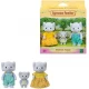 Figurine Sylvanian Families - Familia Elefanteilor Figurine Sylvanian Families - Familia Elefanteilor