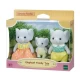 Set Figurine Sylvanian Families - Familia Elefanteilor Trio