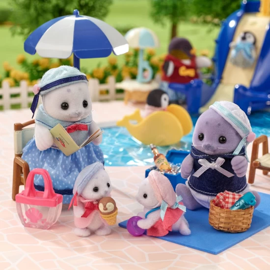 Set figurine Sylvanian Families - Familia Focilor Set figurine Sylvanian Families - Familia Focilor