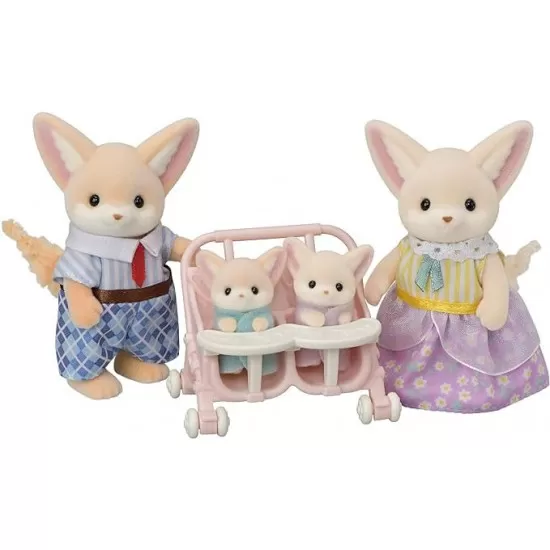 Figurine Sylvanian Families - Familia Vulpitelor Fennec Figurine Sylvanian Families - Familia Vulpitelor Fennec