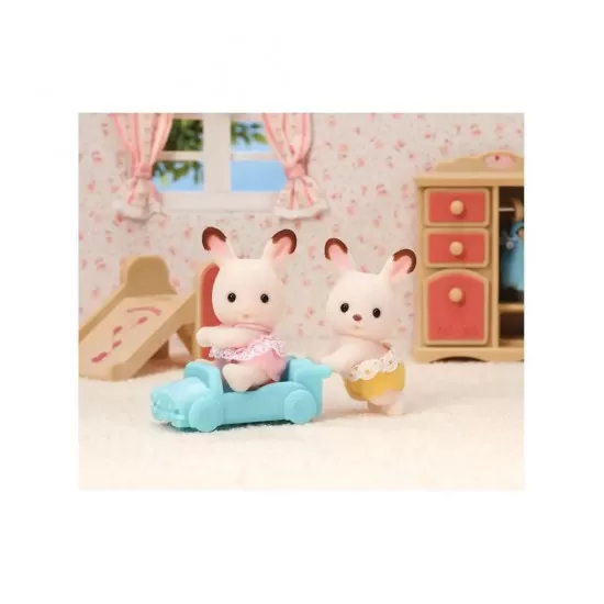Figurine Sylvanian Families - Gemenii Iepurasi Chocolate Figurine Sylvanian Families - Gemenii Iepurasi Chocolate