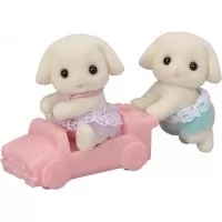 Figurine Sylvanian Families - Gemenii Iepurasi Flora