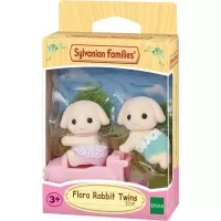 Figurine Sylvanian Families - Gemenii Iepurasi Flora
