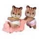 Figurine Sylvanian Families - Gemenii Veverite Figurine Sylvanian Families - Gemenii Veverite