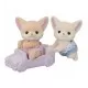 Figurine Sylvanian Families - Gemenii Vulpite Fennec Figurine Sylvanian Families - Gemenii Vulpite Fennec
