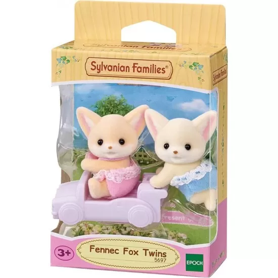 Figurine Sylvanian Families - Gemenii Vulpite Fennec Figurine Sylvanian Families - Gemenii Vulpite Fennec