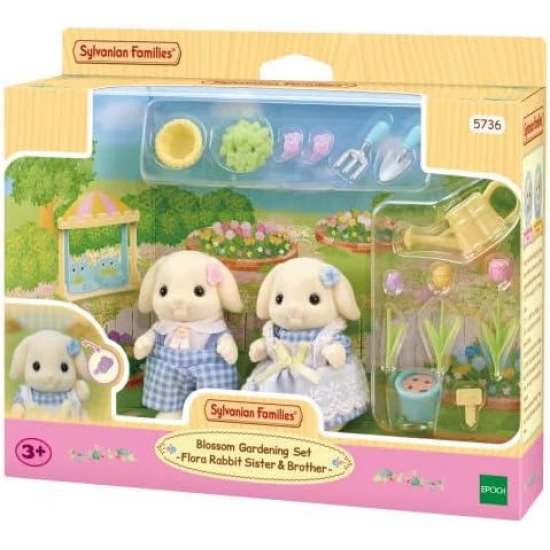 Set figurine Sylvanian Families - Iepurasii Gradinari Set figurine Sylvanian Families - Iepurasii Gradinari