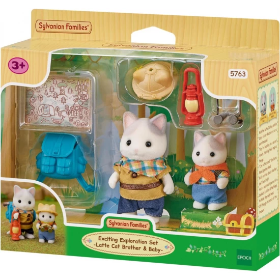 Set figurine Sylvanian Families - Pisicutele Exploratoare Set figurine Sylvanian Families - Pisicutele Exploratoare