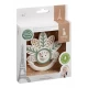Inel Dentitie Multitexturat Frunza Girafa Sophie