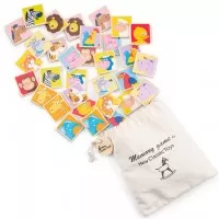 Joc de memorie New Classic Toys - Animale