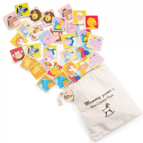 Joc de memorie New Classic Toys - Animale Joc de memorie New Classic Toys - Animale