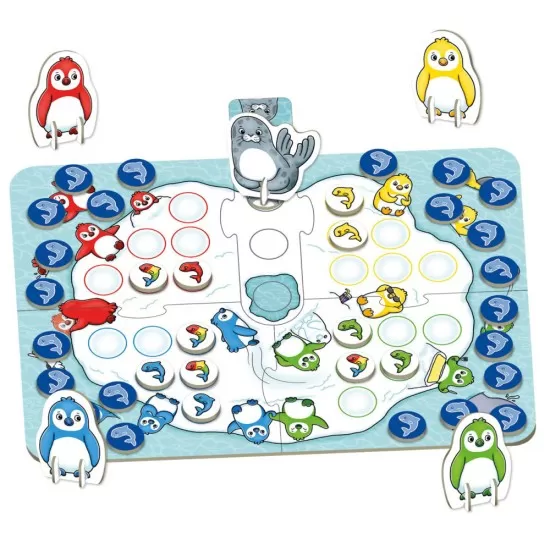 Joc de societate Pinguini Mici si Flamanzi Orchard Toys Joc de societate Pinguini Mici si Flamanzi Orchard Toys