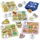 Joc educativ Bingo distractiv cu alimente Joc educativ Bingo distractiv cu alimente