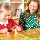 Joc educativ cu numere Veveritele Joc educativ cu numere Veveritele