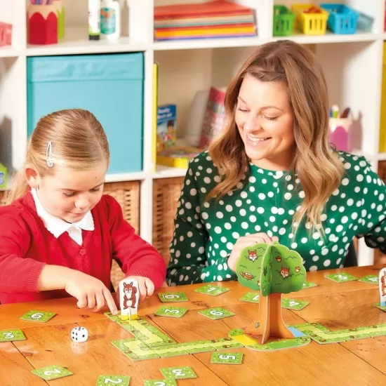 Joc educativ cu numere Veveritele Joc educativ cu numere Veveritele