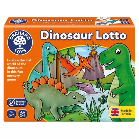 Joc educativ Loto Dinozaur Joc educativ Loto Dinozaur