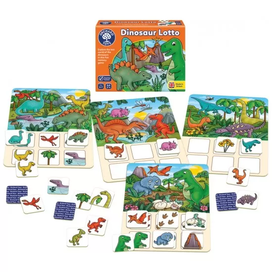 Joc educativ Loto Dinozaur Joc educativ Loto Dinozaur