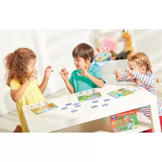 Joc educativ Loto Dinozaur Joc educativ Loto Dinozaur