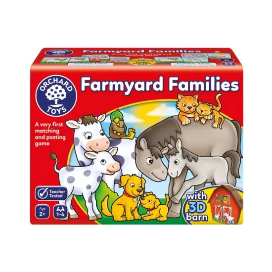 Joc educativ Familii de la Ferma Orchard Toys Joc educativ Familii de la Ferma Orchard Toys
