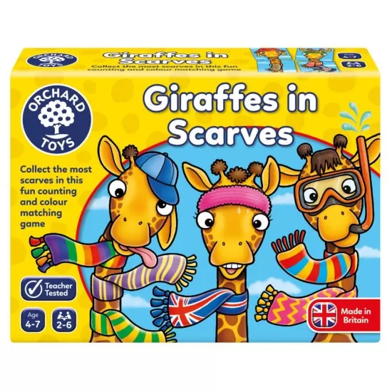 Joc educativ Girafe cu Fular Joc educativ Girafe cu Fular
