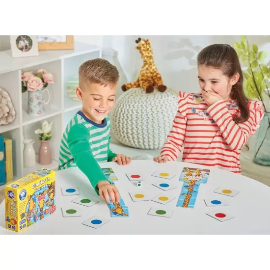 Joc educativ Girafe cu Fular Joc educativ Girafe cu Fular
