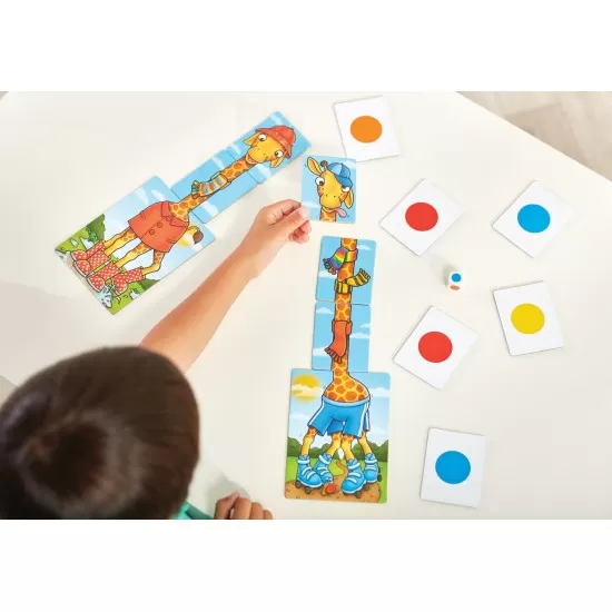 Joc educativ Girafe cu Fular Joc educativ Girafe cu Fular