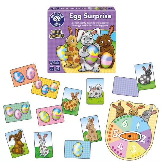 Joc educativ Orchard Toys - Oua cu surprize Joc educativ Orchard Toys - Oua cu surprize