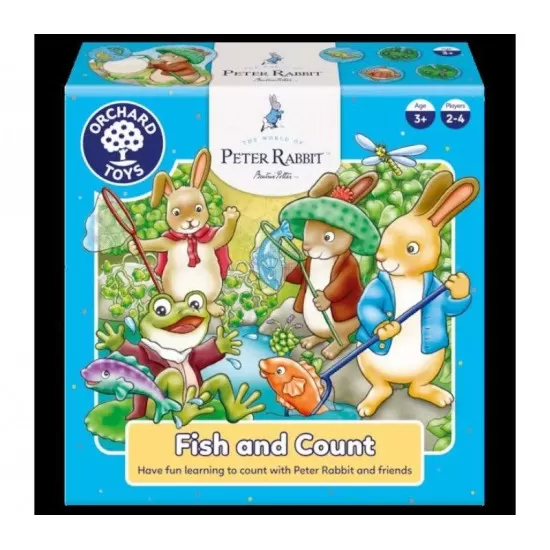 Joc educativ - Pescuieste si numara cu Peter Rabbit Joc educativ - Pescuieste si numara cu Peter Rabbit