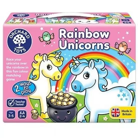 Joc educativ Unicornii Curcubeu Orchard Toys Joc educativ Unicornii Curcubeu Orchard Toys