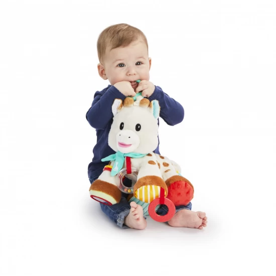 Jucarie de plus cu activitati Girafa Sophie