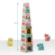 Jucarie de stivuit - Turn cu figurine animale Jucarie de stivuit - Turn cu figurine animale