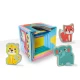 Jucarie de stivuit - Turn cu figurine animale Jucarie de stivuit - Turn cu figurine animale