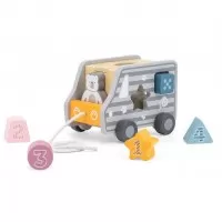Jucarie de tras sortator forme geometrice Camion PolarB