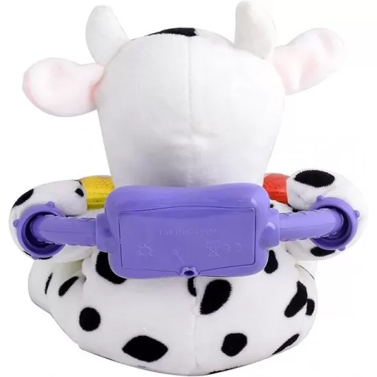 Jucarie interactiva bebe cu activitati si lumini 20 cm - Vacuta Jucarie interactiva bebe cu activitati si lumini 20 cm - Vacuta