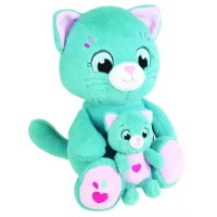 Jucarie interactiva cu 6 functii Mama si Puiul Pisica Jemini