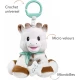 Jucarie muzicala de plus Girafa Sophie 20 cm