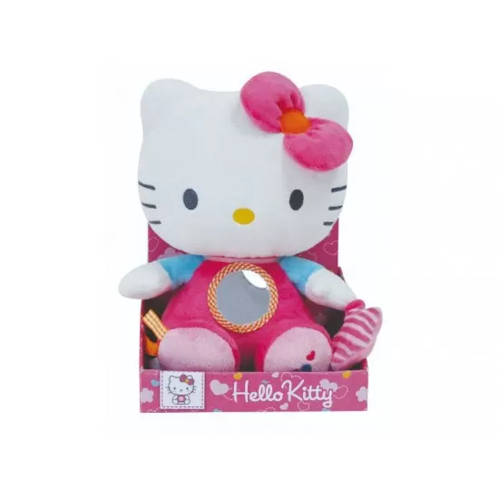 Jucarie plus Jemini cu activitati 23 cm Hello Kitty Jucarie plus Jemini cu activitati 23 cm Hello Kitty