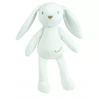 Jucarie plus Jemini fosforescenta 21 cm Iepure Luminou Alb