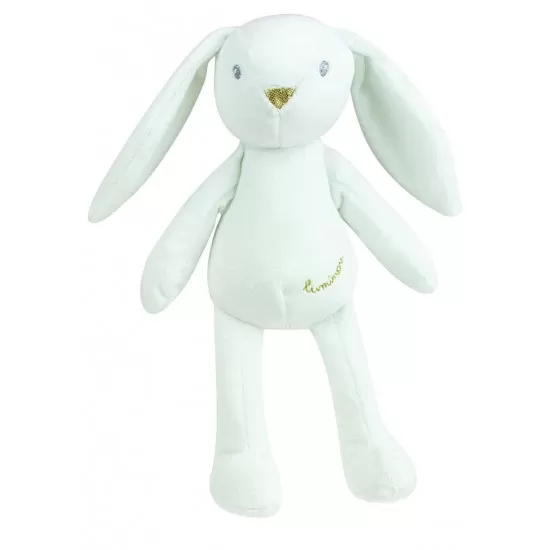 Jucarie plus Jemini fosforescenta 21 cm Iepure Luminou Alb Jucarie plus Jemini fosforescenta 21 cm Iepure Luminou Alb