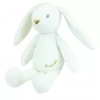 Jucarie plus Jemini fosforescenta 21 cm Iepure Luminou Alb