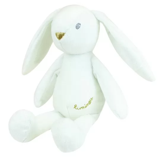 Jucarie plus Jemini fosforescenta 21 cm Iepure Luminou Alb Jucarie plus Jemini fosforescenta 21 cm Iepure Luminou Alb