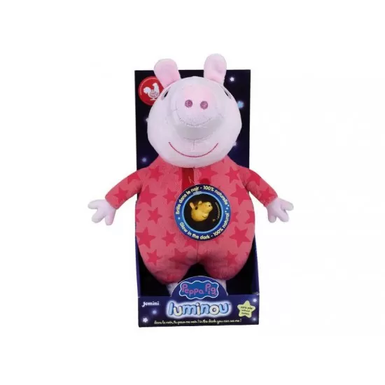 Jucarie plus Jemini fosforescenta 25 cm Peppa Pig Luminou Jucarie plus Jemini fosforescenta 25 cm Peppa Pig Luminou