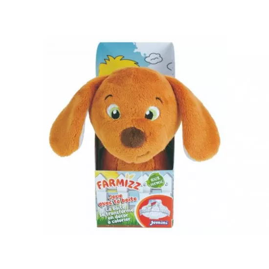 Jucarie plus Jemini in cutie pentru colorat 15 cm Catelus Jucarie plus Jemini in cutie pentru colorat 15 cm Catelus