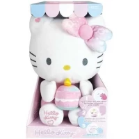 Jucarie plus cu activitati Hello Kitty Zi de Nastere Jemini 26 cm 