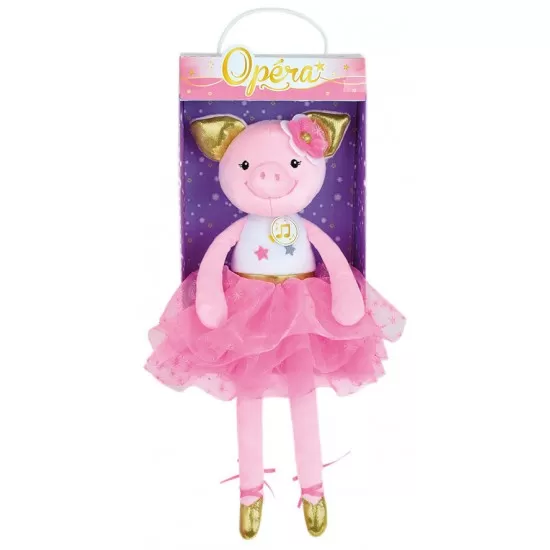 Jucarie plus muzicala Jemini 40 cm Balerina Purcelus La Opera Jucarie plus muzicala Jemini 40 cm Balerina Purcelus La Opera