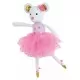 Jucarie plus muzicala Jemini 40 cm Balerina Soricel Alb Jucarie plus muzicala Jemini 40 cm Balerina Soricel Alb