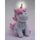 Jucarie plus muzicala cu lumini Jemini 24 cm Unicorn Jucarie plus muzicala cu lumini Jemini 24 cm Unicorn