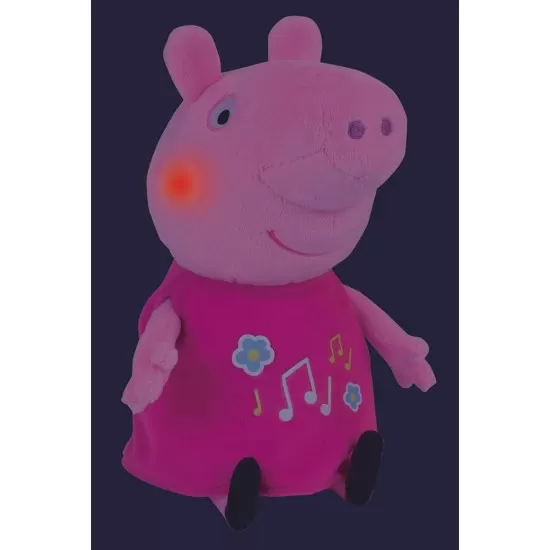 Jucarie plus muzicala cu lumini Jumini 25 cm Peppa Pig Jucarie plus muzicala cu lumini Jumini 25 cm Peppa Pig