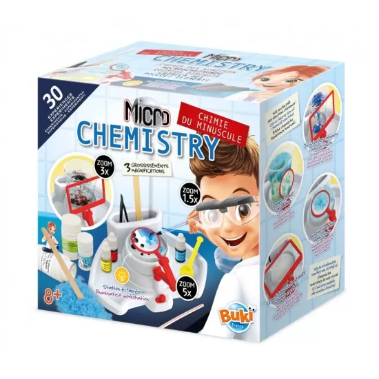 Set educativ - Laboratorul de Chimie Microscopica Set educativ - Laboratorul de Chimie Microscopica