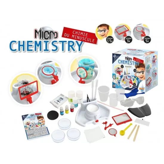 Set educativ - Laboratorul de Chimie Microscopica Set educativ - Laboratorul de Chimie Microscopica